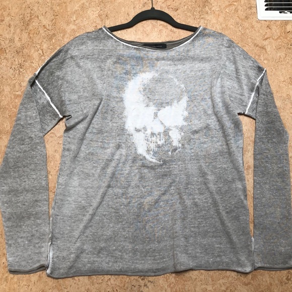 Skull Cashmere Sweaters - NEW Skull cashmere X-ray cotton sweater